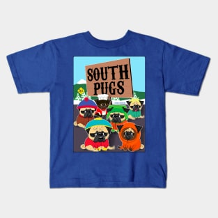 SOUTH PUGS Kids T-Shirt